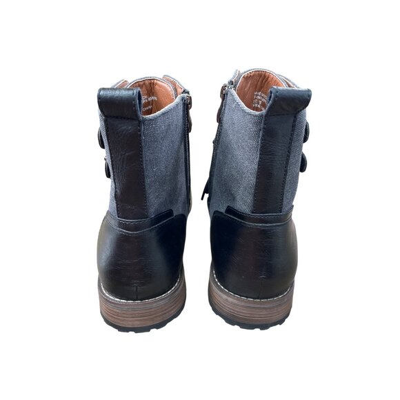Polar Fox Mitch Mens Black Gray Chukka Ankle Boots Size 10 SKU 8825 main image 8